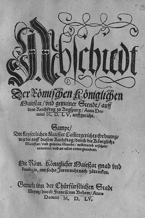 Treaty of Augsburg